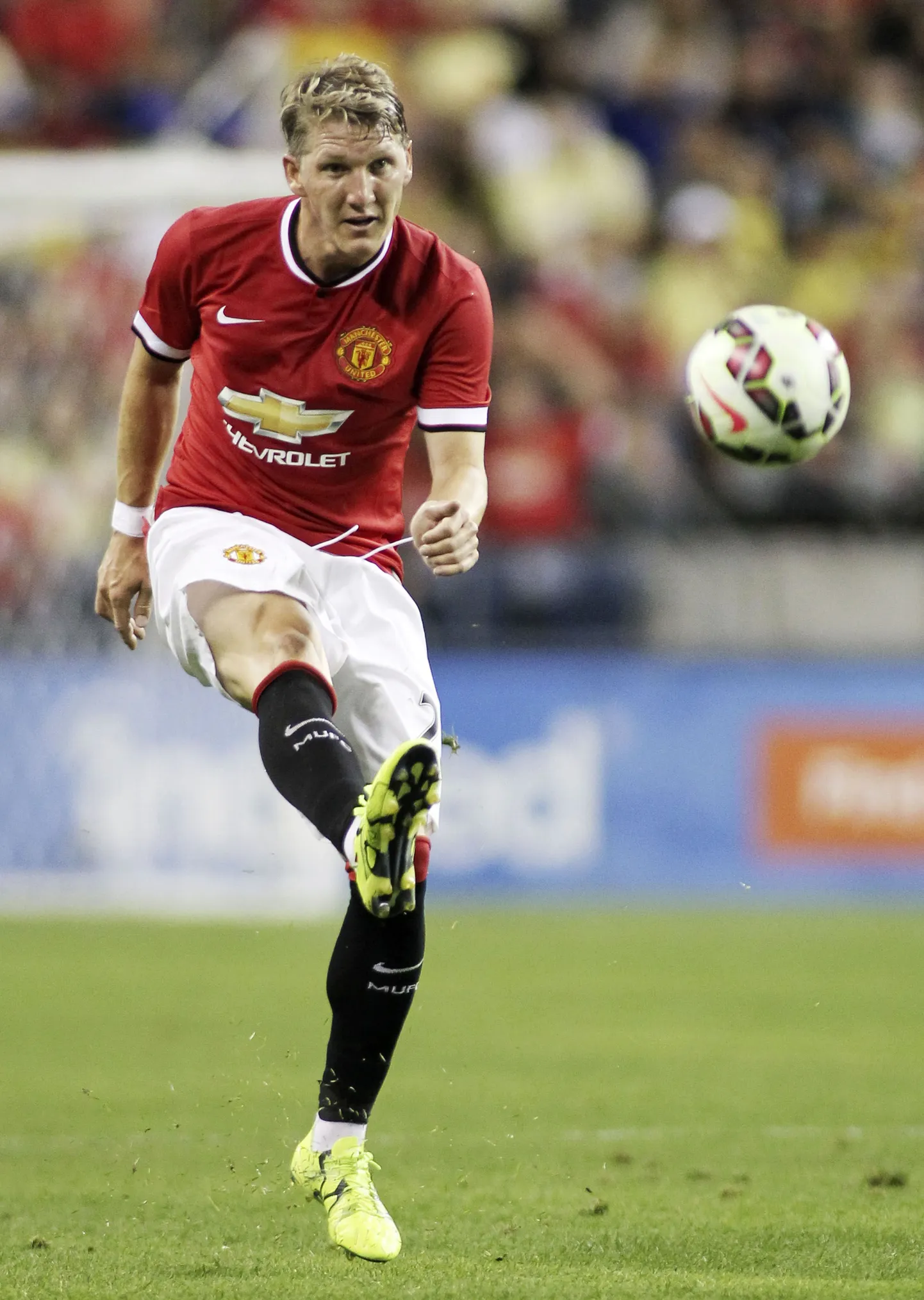 Bastian Schweinsteiger Manchester Unitedi särgis.