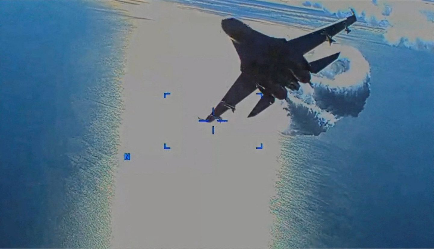 Vene hävitaja Su-27.