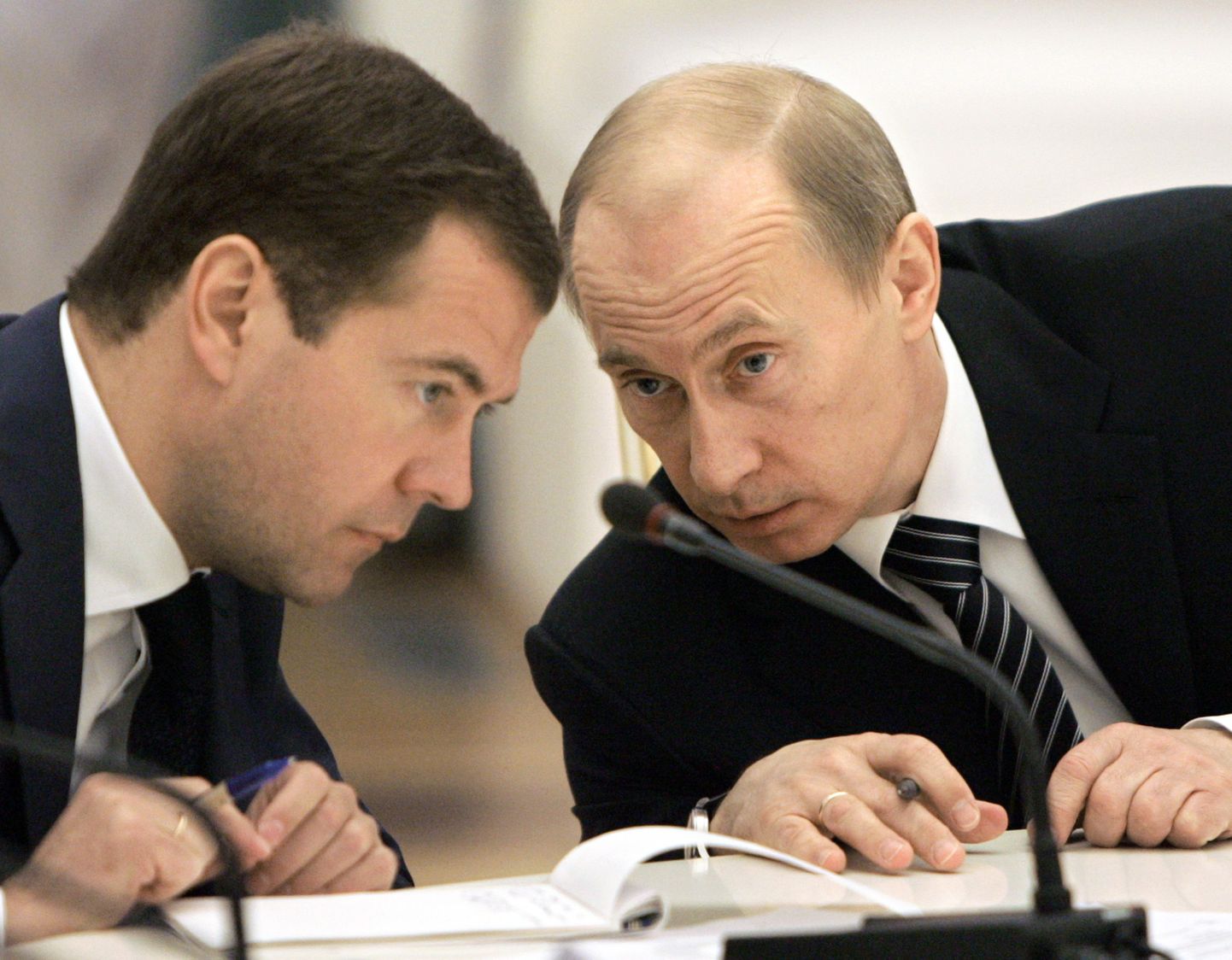 Dmitri Medvedev ja Vladimir Putin