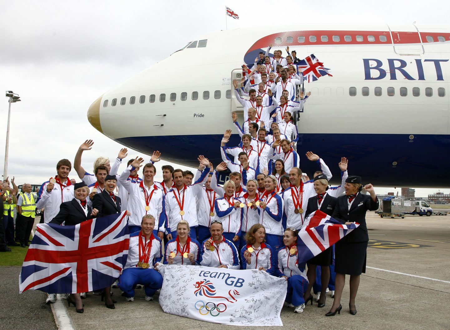 Suurbritannia sportlased pärast 2008. aasta olümpiamänge