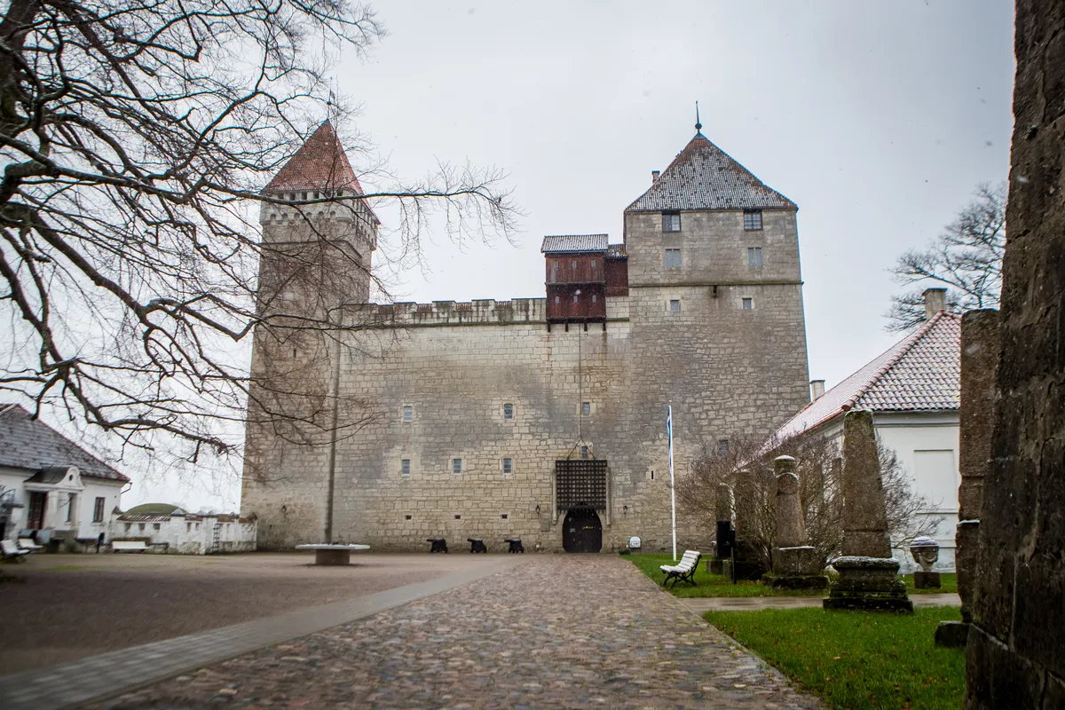Kuressaare piiskopilinnus.