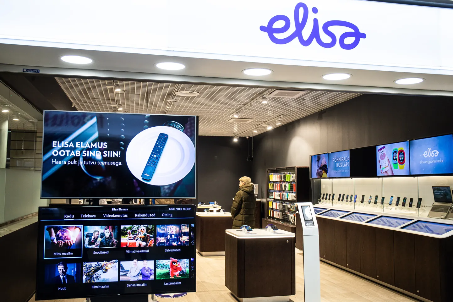 Elisa esindus.