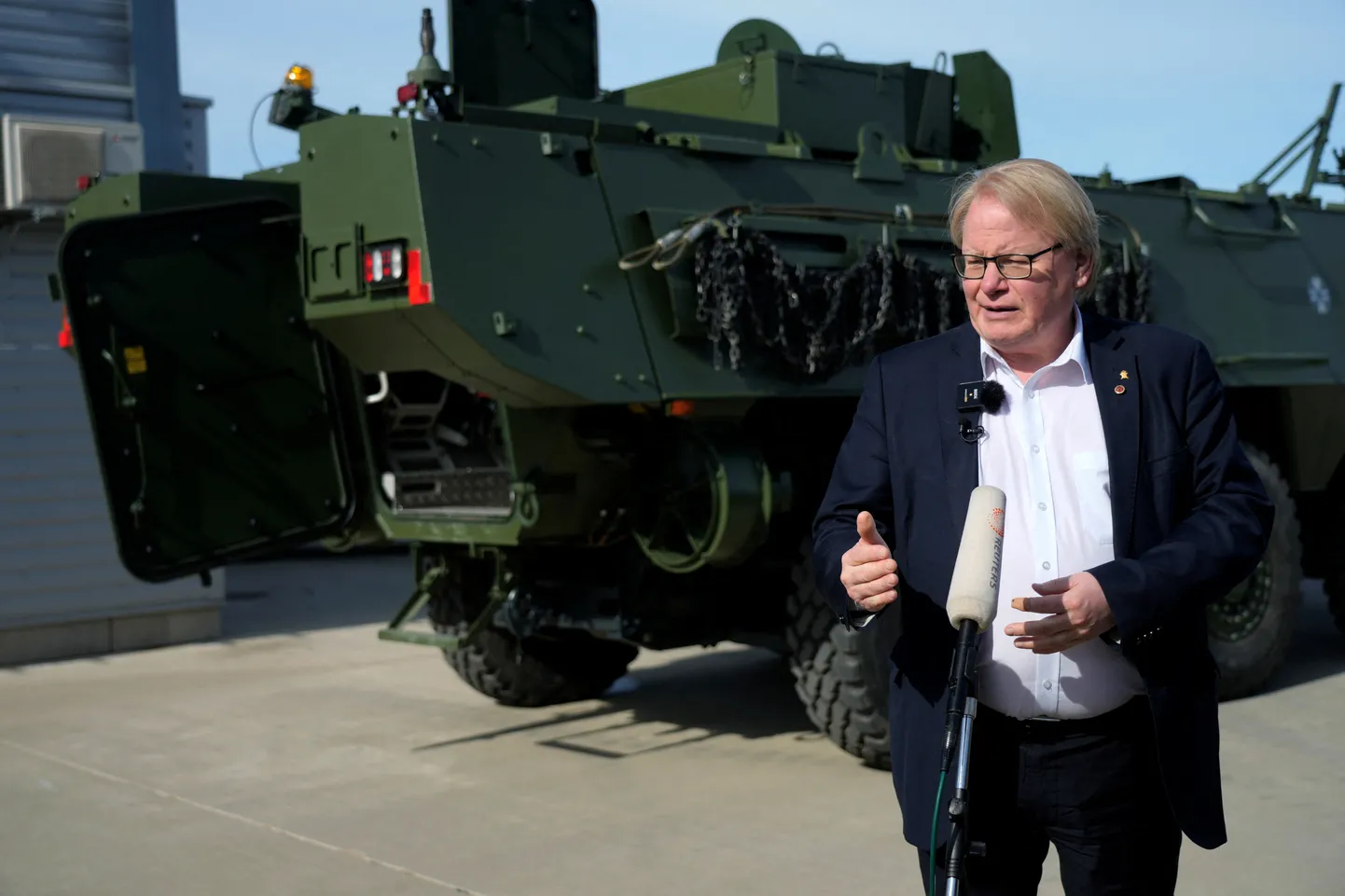 Rootsi kaitseminister Peter Hultqvist.
