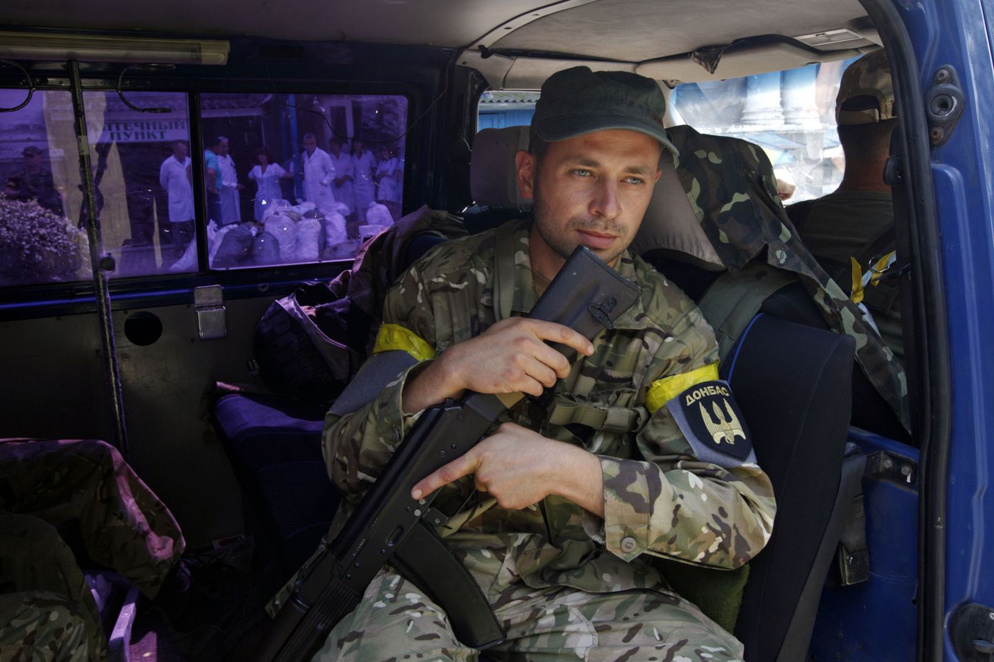 Donbassi pataljoni võitleja.