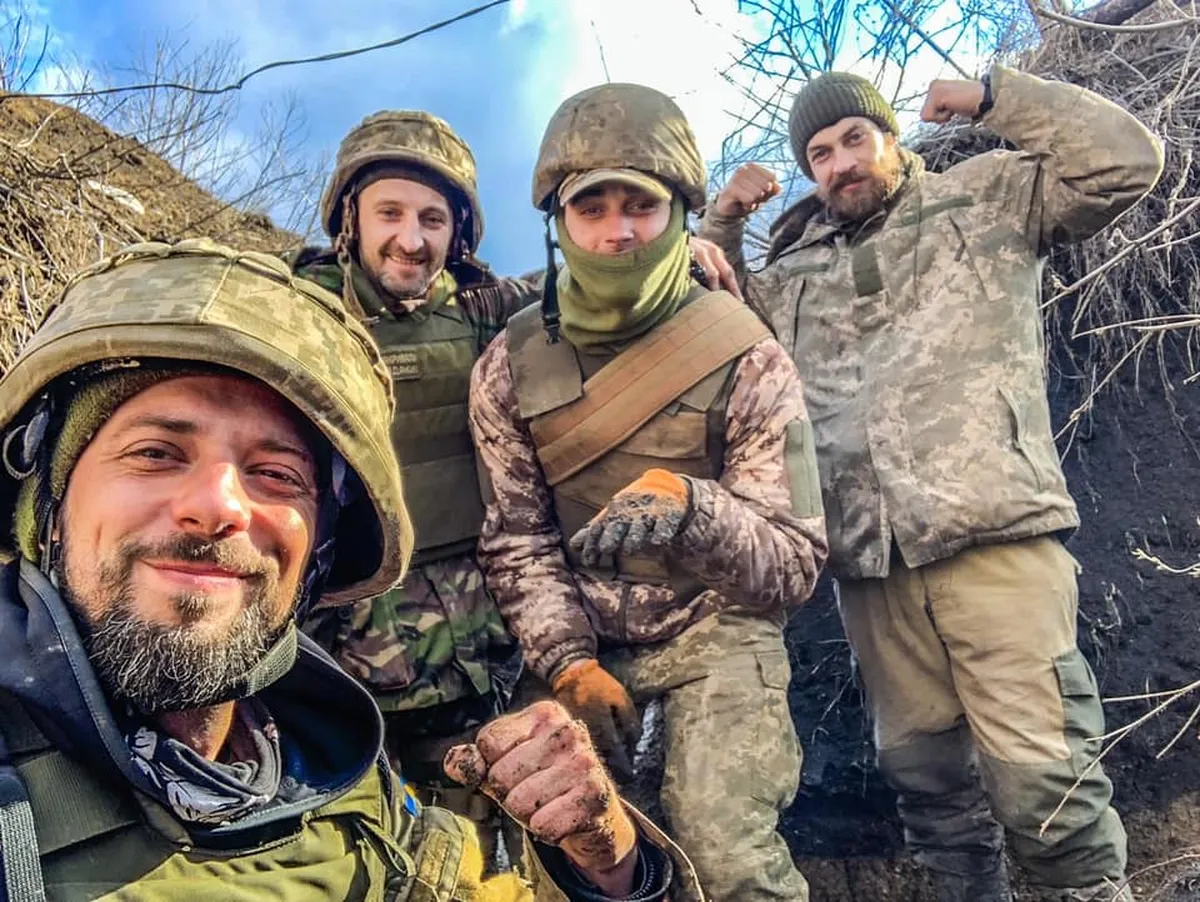 Вадим Булик - волонтер в Украине