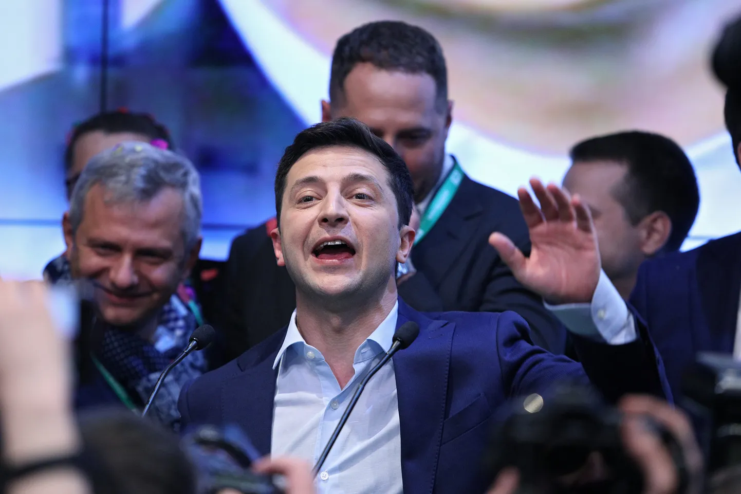 Ukraina president Volodõmõr Zelenskõi.