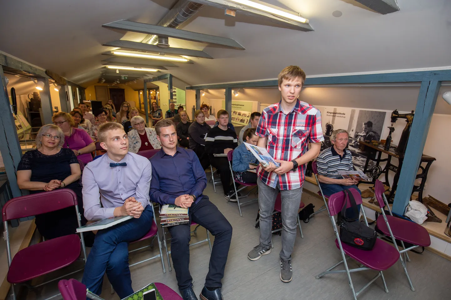 Martin Tampuu sai oma uurimistöö eest peapreemia.