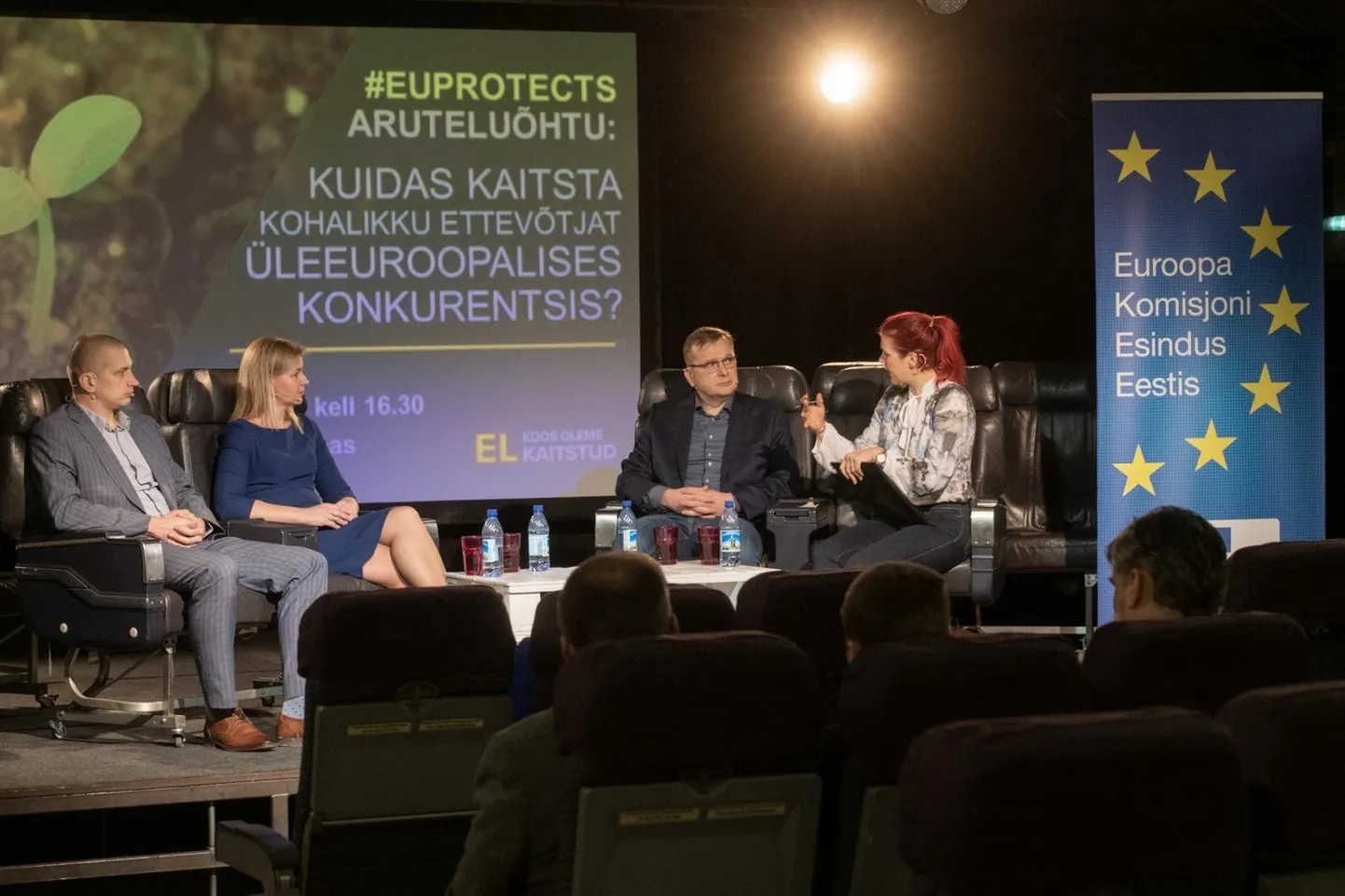 Viljandi lennukitehases oli arutelu "Kuidas kaitsta kohalikku ettevõtjat üleeuroopalises konkurentsis?".