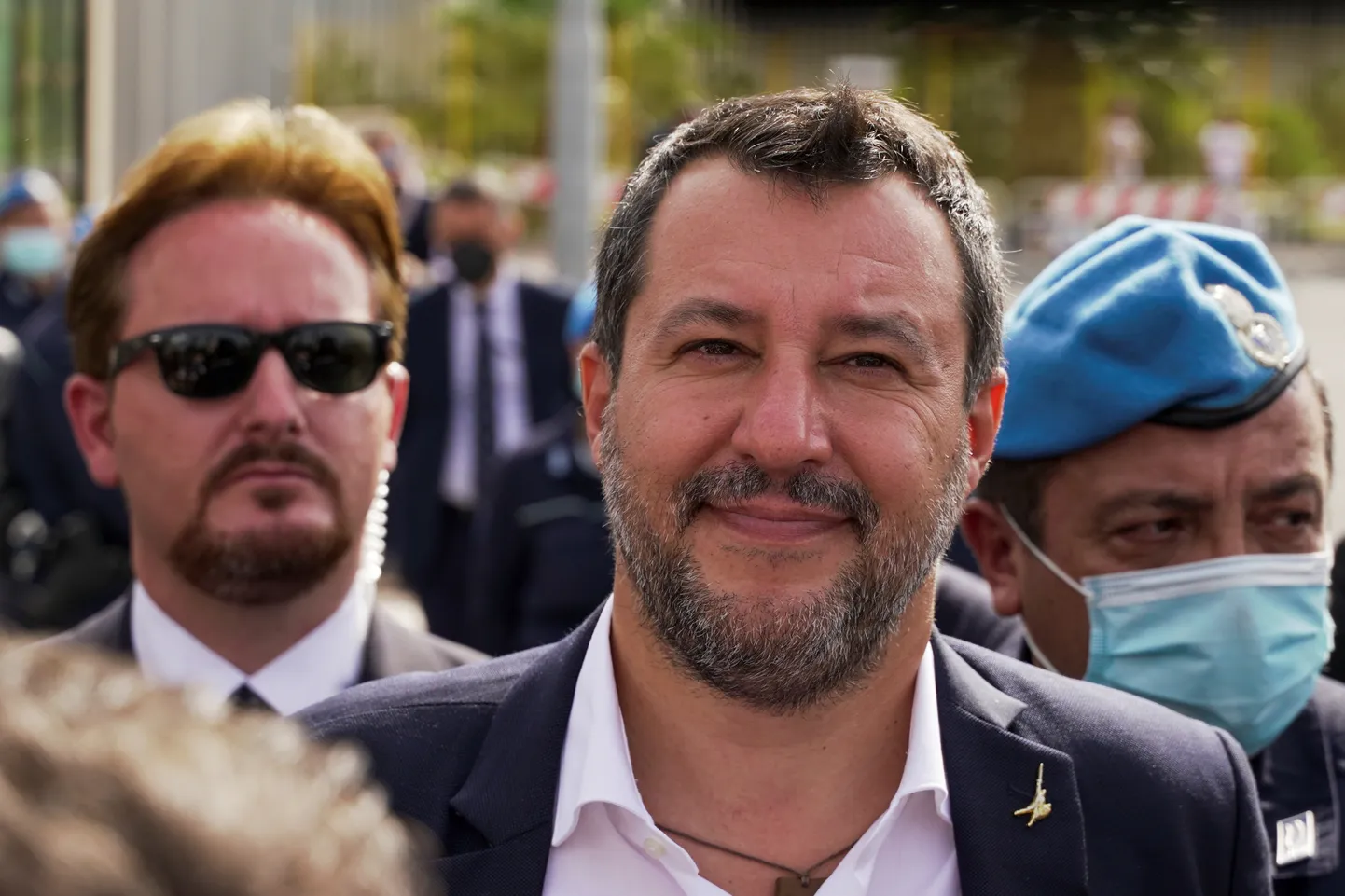 Itaalia endine siseminister, paremäärmuslaste juht Matteo Salvini.