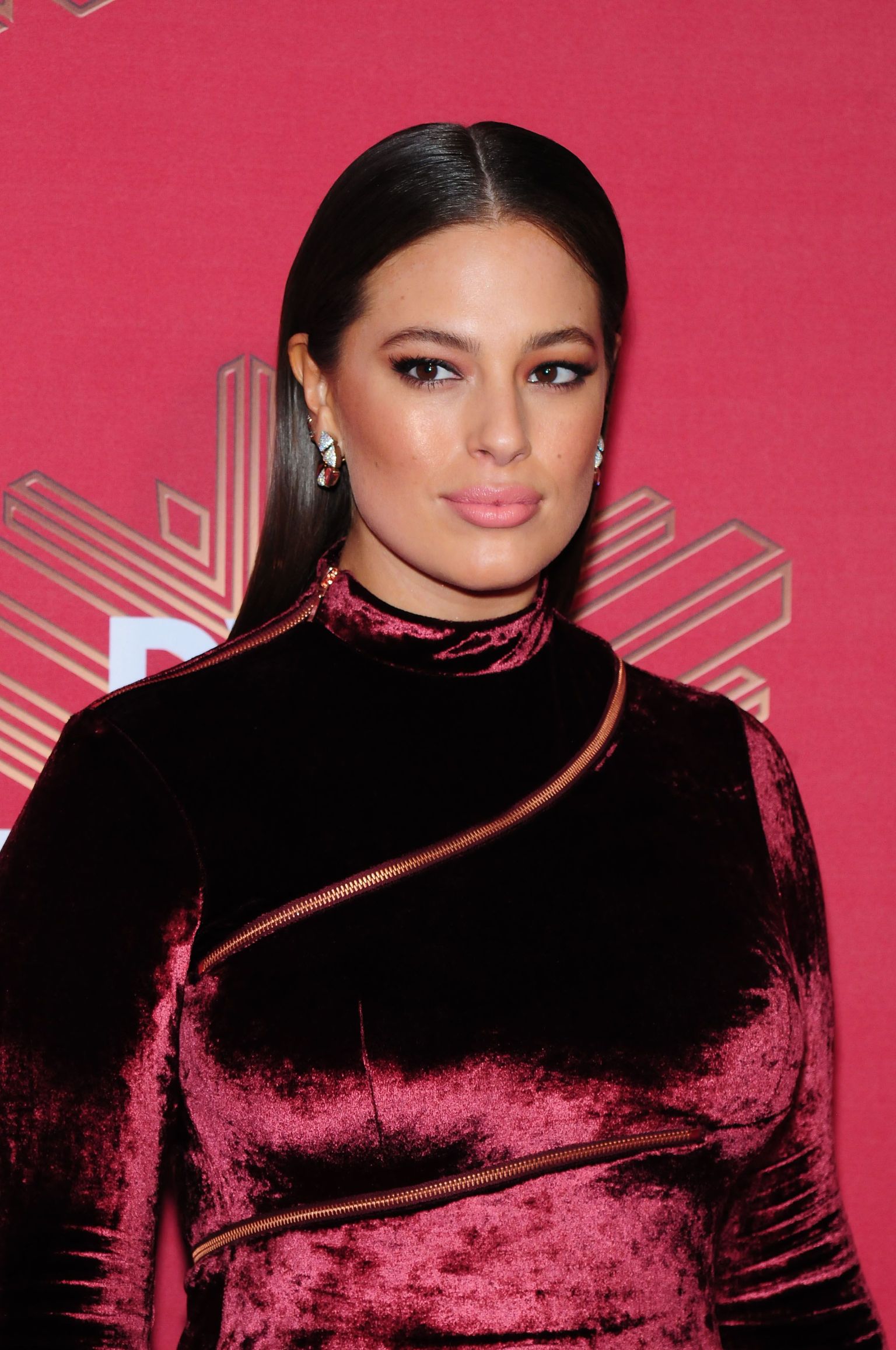Ashley Graham arriving on the red carpet for VH1 Divas Holiday held at King's Theater in New York, NY  on December 2, 2016. (Photo by PseudoImage/Shooting Star) *** Please Use Credit from Credit Field ***