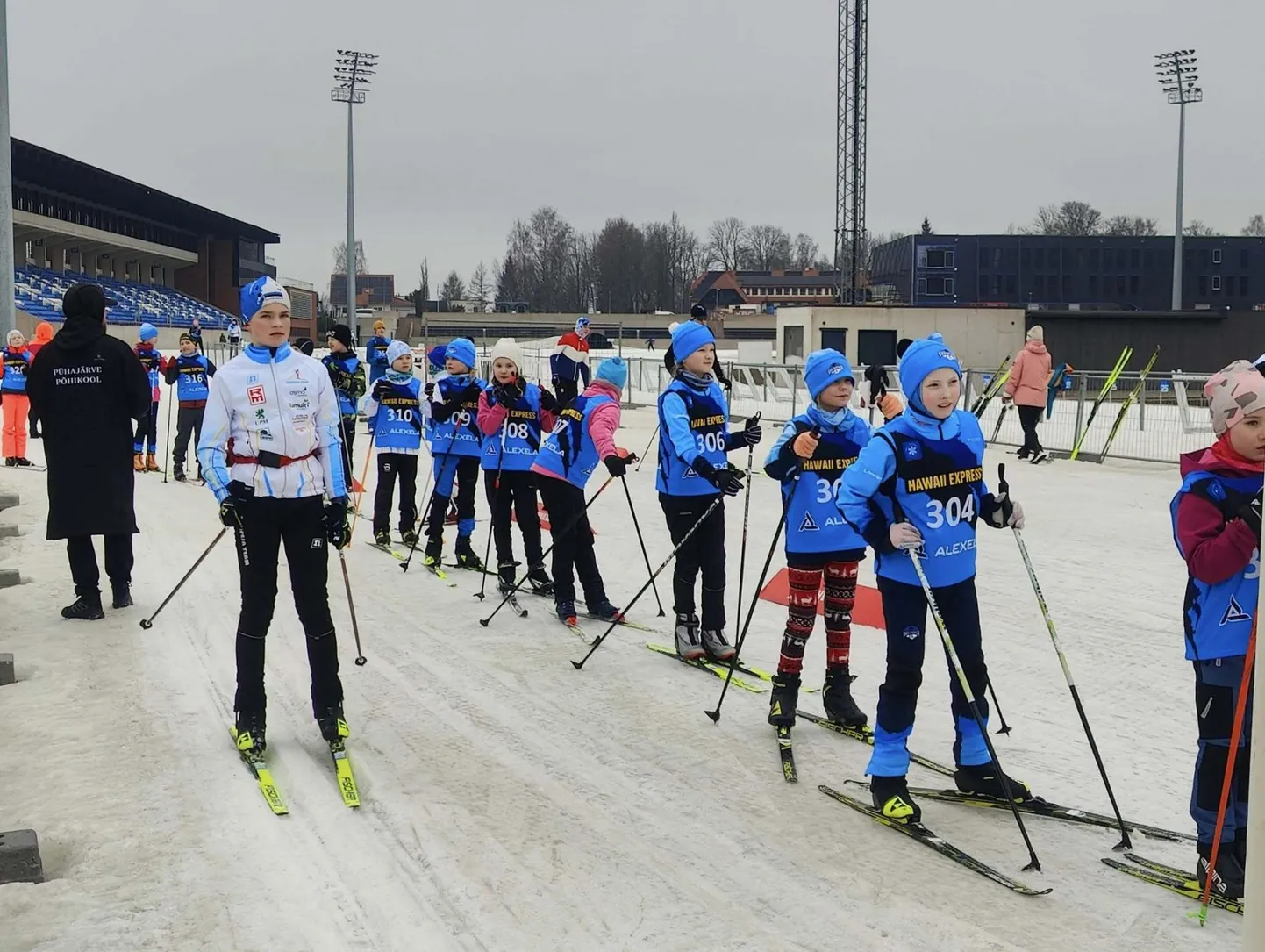 Võistluste start Tehvandi staadionil
