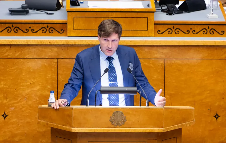 Председатель партии EKRE, глава фракции EKRE в Рийгикогу Мартин Хельме.