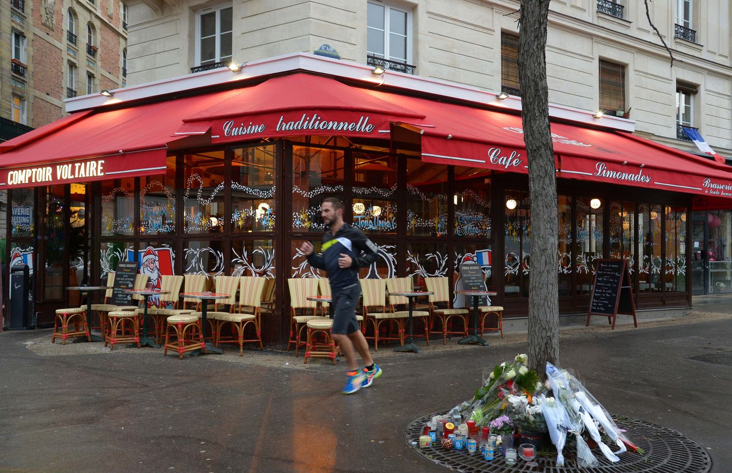 Le Comptoir Voltaire, restoran, kus enesetaputerrorist Brahim Abdeslam ennast õhku lasi