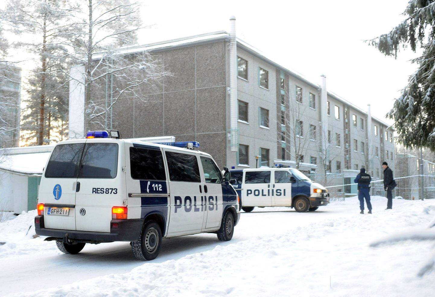 Soome politsei autod.