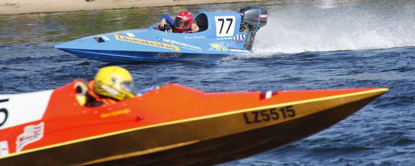 Pärnu jõel toimuvad pühapäeval Balti meistrivõistlused veemotos.