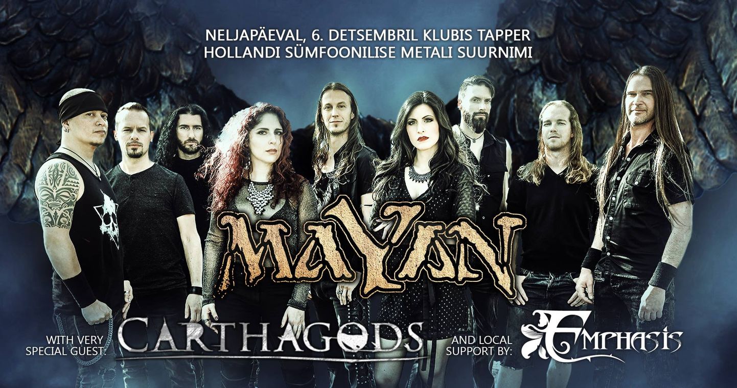 MaYaN esineb detsembris Tallinna klubis Tapper.