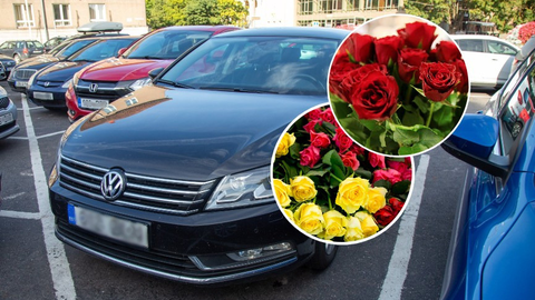 FOTOD ⟩ «Kas müsteerium laheneb?» Salapärased lillekimbud autode esiklaasidel tekitavad tallinlastes elevust