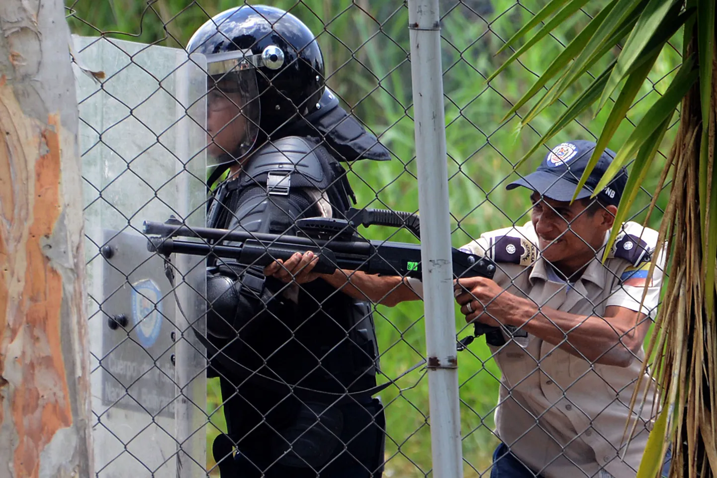 Колумбийская полиция.