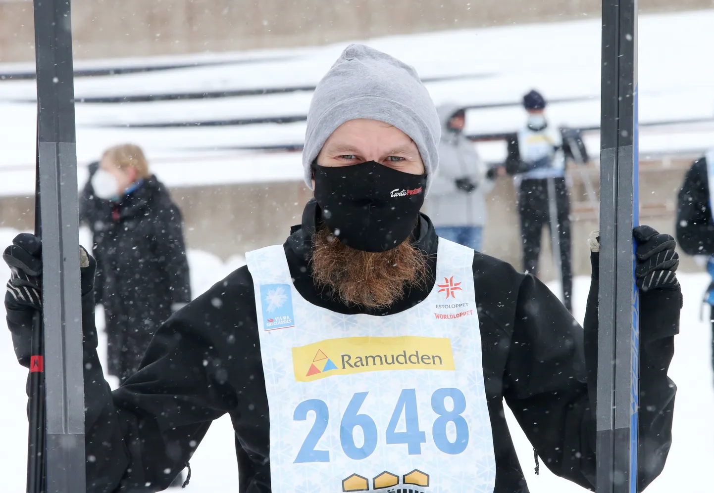 Kristjan Teedema 48. Tartu maratoni stardis. Kõik on (veel) hästi.