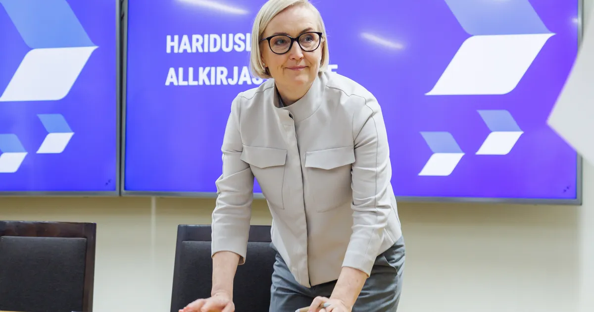 Kristina Kallas: riigil ei ole eelarves õpetajate palgatõusuks ühtegi senti lisaraha