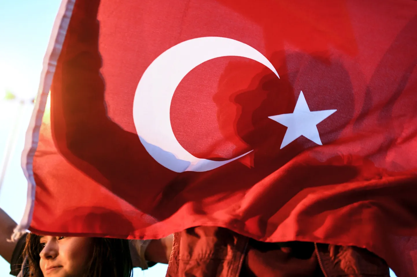 Türgi lipp. / AFP PHOTO / Bulent Kilic