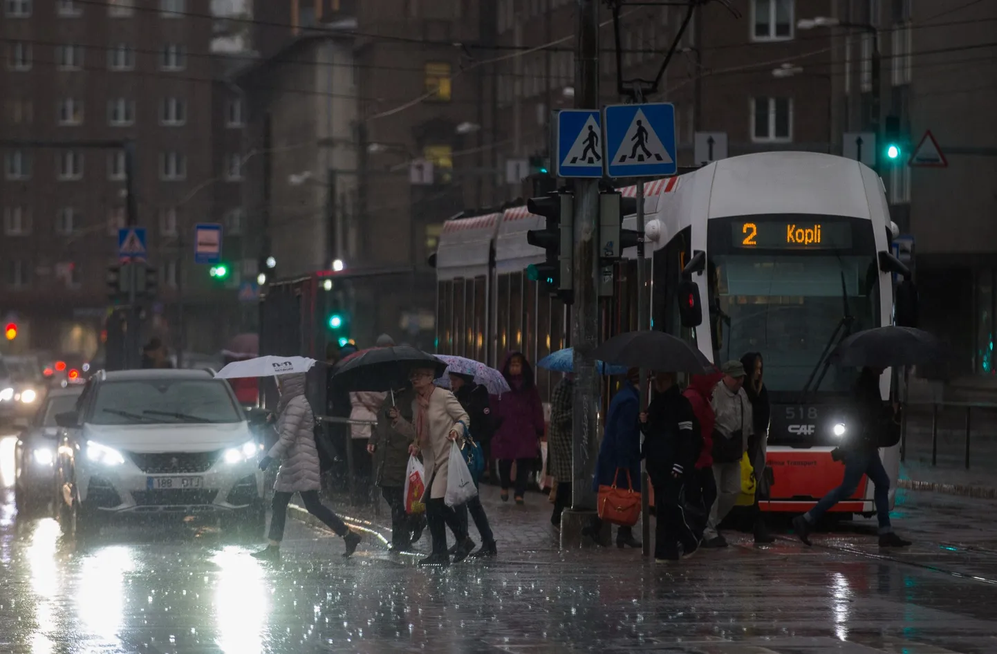 Liiklus Tallinna kesklinnas
