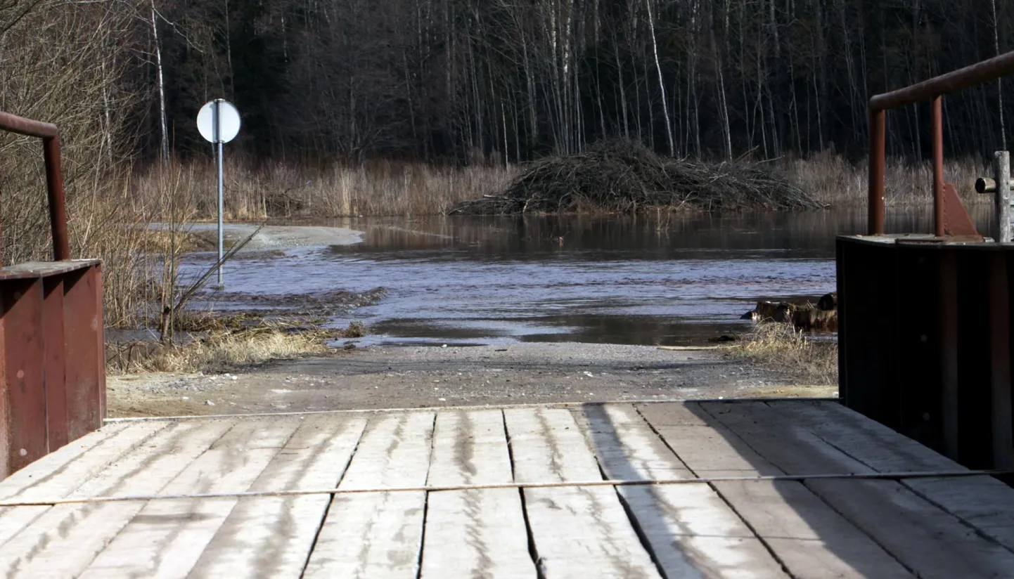Laadi silla kandevõime kaks ja pool tonni ning veskikanal varisemisohtlik.