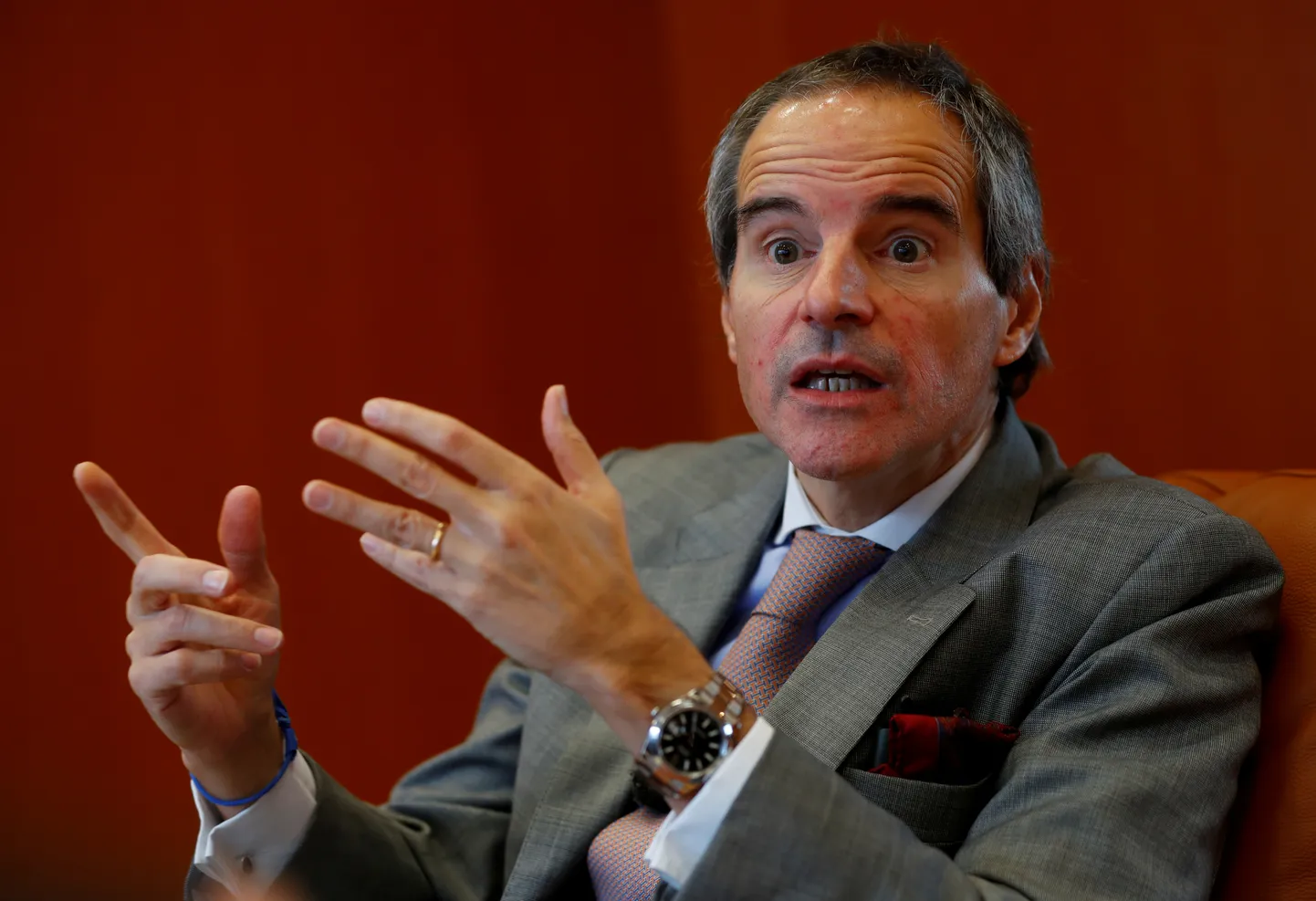 Rahvusvahelise Aatomienergiaagentuuri (IAEA) peadirektor Rafael Grossi.
