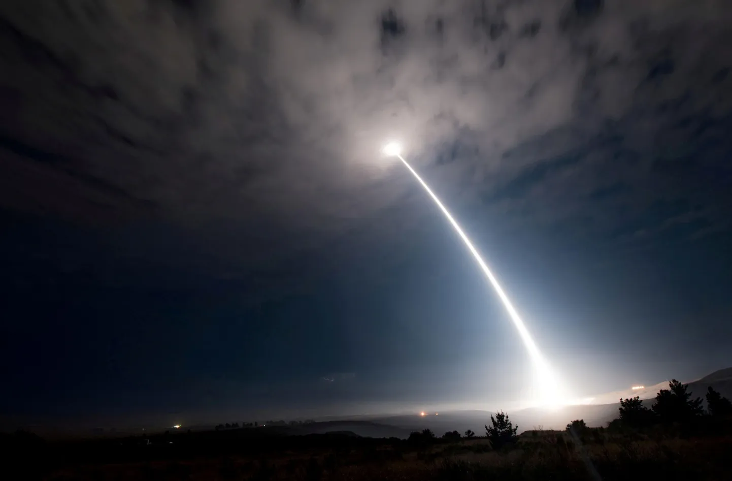 Minuteman III mandritevaheline rakett.