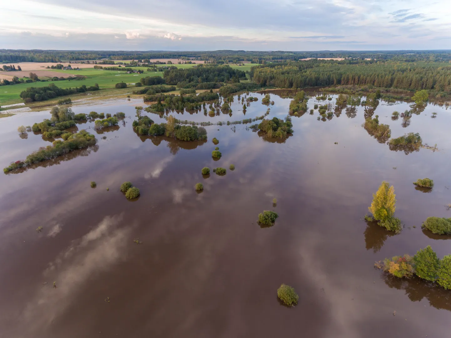 Suurvesi Mustjõel 20. septembril 2017