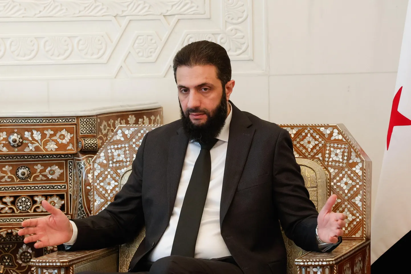 Süüria uus liider Ahmed al-Sharaa.